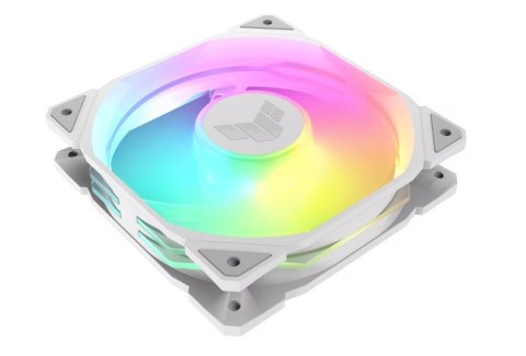 Wentylator TUF Gaming TR120 ARGB REVERSE 3in1/LED/2000rpm/29dB/Biały Wentylator TUF Gaming TR120 ARGB REVERSE 3in1/LED/2000rpm/29dB/Biały