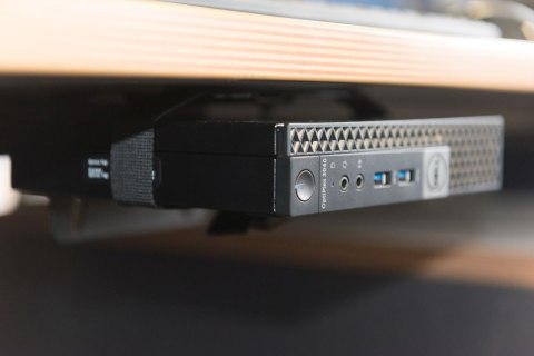 Uchwyt do montażu komputerów MiniPC za monitorem, VESA 75x75, 100x100, max. obciążenie: 5kg Uchwyt do montażu komputerów MiniPC za monitorem, VESA 75x75, 100x100, max. obciążenie: 5kg