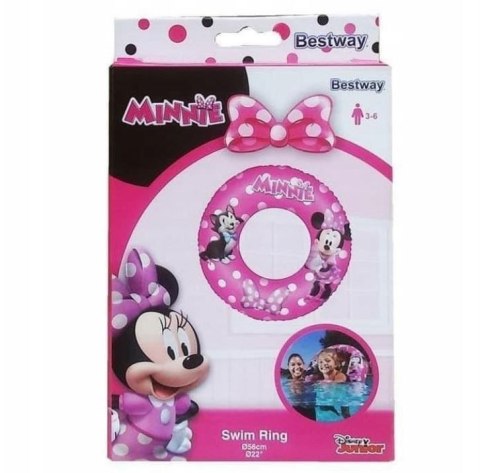 Kółko dmuchane do pływania Minnie Kółko dmuchane do pływania Minnie
