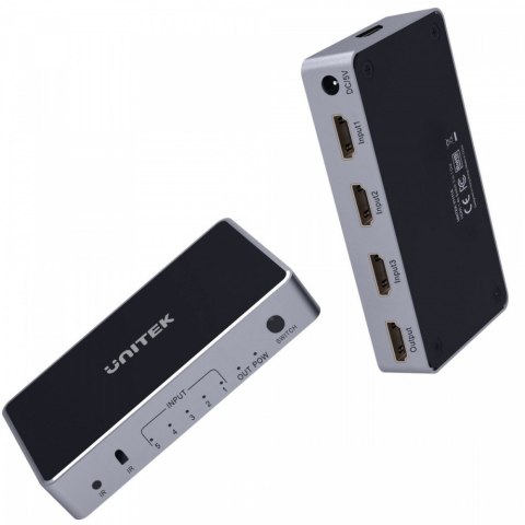 Rozgałęźnik sygnału HDMI 5 IN - 1 OUT; V1110A Rozgałęźnik sygnału HDMI 5 IN - 1 OUT; V1110A