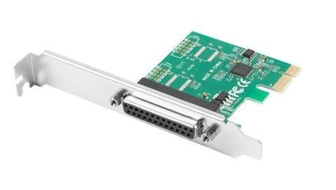 Karta PCI EXPRESS LPT (DB25) X1 LANBERG + ŚLEDŹ LOW PROFILE Karta PCI EXPRESS LPT (DB25) X1 LANBERG + ŚLEDŹ LOW PROFILE