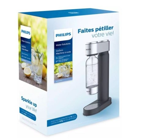 Saturator do wody inox czarny ADD4902BK/10 Saturator do wody inox czarny ADD4902BK/10