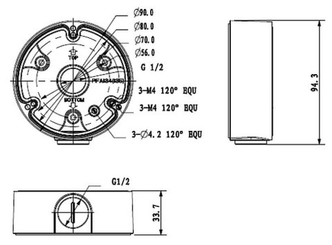 Adapter PFA135 puszka
