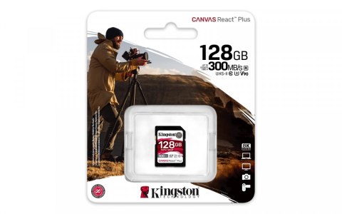 Karta pamięci SD 128GB Canvas React Plus 300/260 UHS-II U3 Karta pamięci SD 128GB Canvas React Plus 300/260 UHS-II U3
