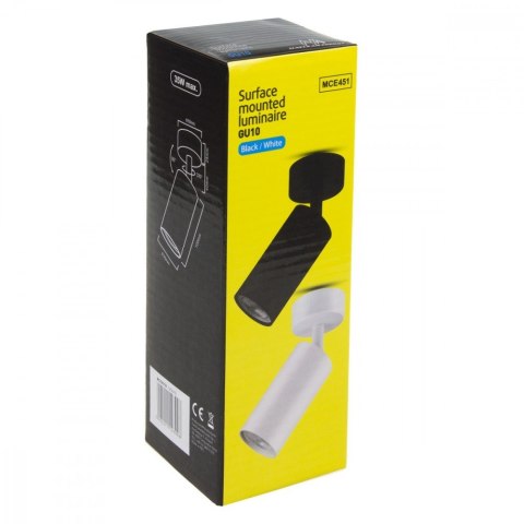 Lampa ścienno-sufitowa SPOT GU10 MCE451 B Lampa ścienno-sufitowa SPOT GU10 MCE451 B
