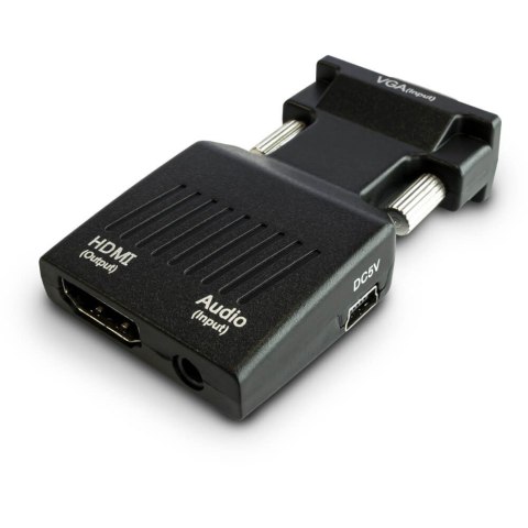 Konwerter VGA do HDMI, Audio, Full HD, CL-145 Konwerter VGA do HDMI, Audio, Full HD, CL-145