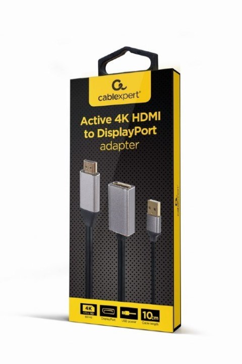 Adapter HDMI do DP 4K 60Hz USB-A powered Adapter HDMI do DP 4K 60Hz USB-A powered