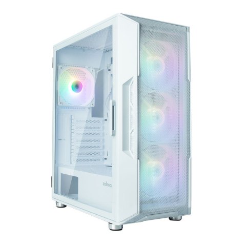 Obudowa I3 Neo ATX Mid Tower RGB 4xwentylator, biała Obudowa I3 Neo ATX Mid Tower RGB 4xwentylator, biała