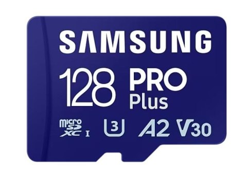 Karta pamięci microSD MB-MD128SA/EU 128GB PRO Plus + Adapter Karta pamięci microSD MB-MD128SA/EU 128GB PRO Plus + Adapter