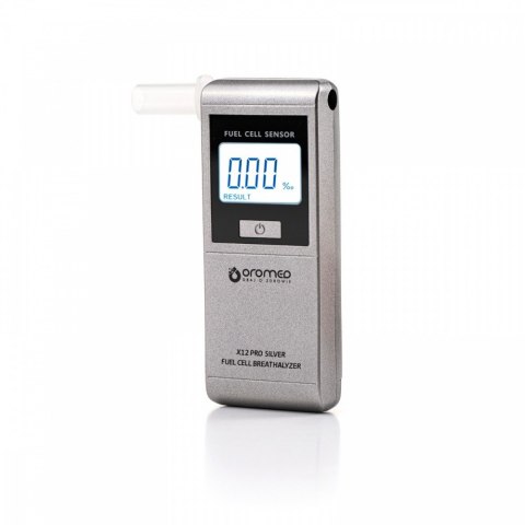 Alkomat elektrochemiczny ORO-X12 Pro srebrny Alkomat elektrochemiczny ORO-X12 Pro srebrny