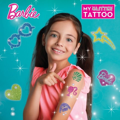Tatuaże brokatowe Barbie Tatuaże brokatowe Barbie