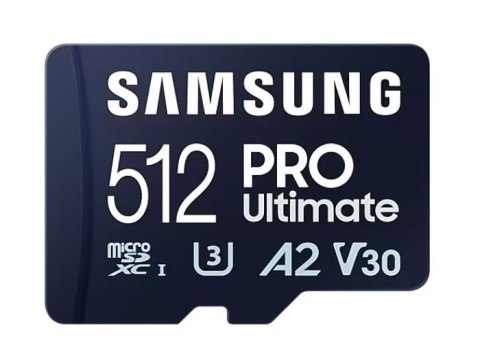 Karta pamięci microSD MB-MY512SA/WW Pro Ultimate 512GB + Adapter Karta pamięci microSD MB-MY512SA/WW Pro Ultimate 512GB + Adapter