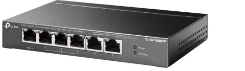 Przełącznik SG1006PP 6GE (3PoE+ 1PoE++) Przełącznik SG1006PP 6GE (3PoE+ 1PoE++)