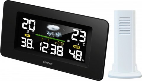 Stacja pogody SWS 5270 kolorowy wyświetlacz LCD Stacja pogody SWS 5270 kolorowy wyświetlacz LCD