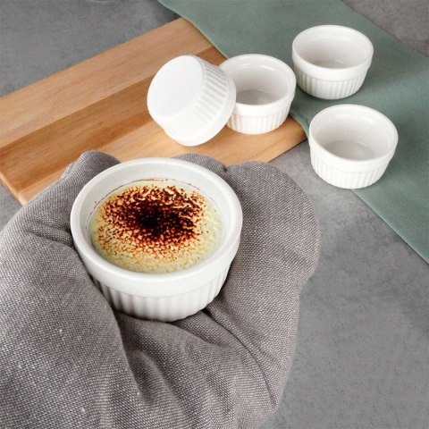 KOKILKI MISECZKI PORCELANOWE DO ZAPIEKANIA 5 szt. OKRĄGŁE 279008 KOKILKI MISECZKI PORCELANOWE DO ZAPIEKANIA 5 szt. OKRĄGŁE 279008