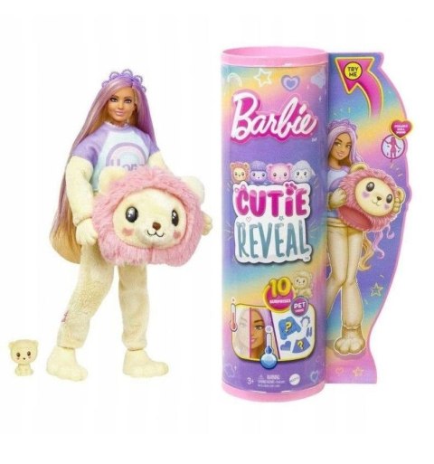 Barbie Cutie Reveal lalka Lew HKR06 Barbie Cutie Reveal lalka Lew HKR06