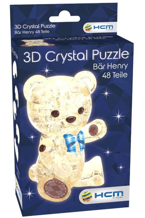 Crystal puzzle Miś Henry brązowy Crystal puzzle Miś Henry brązowy