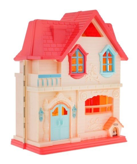 Rozkładana Willa z 3 figurkami dla dzieci 3+ Akcesoria + Dźwięki + Światła + Meble + Naklejki Rozkładana Willa z 3 figurkami dla dzieci 3+ Akcesoria + Dźwięki + Światła + Meble + Naklejki