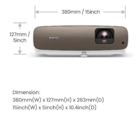 Projektor W2710 DLP 4K 2200ANSI/50000:1/HDMI
