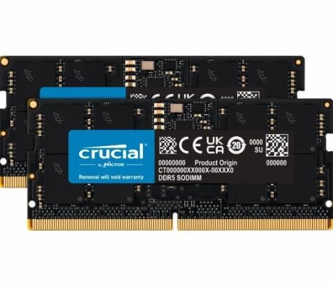 Pamięć do notebooka DDR5 SODIMM 64GB(2*32) /5600 CL46 (16Gbit) Pamięć do notebooka DDR5 SODIMM 64GB(2*32) /5600 CL46 (16Gbit)