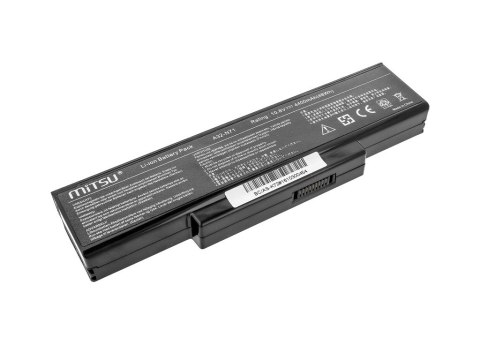Bateria do Asus K72, K73, N73, X77 4400 mAh (48 Wh) 10.8 - 11.1 Volt Bateria do Asus K72, K73, N73, X77 4400 mAh (48 Wh) 10.8 - 11.1 Volt