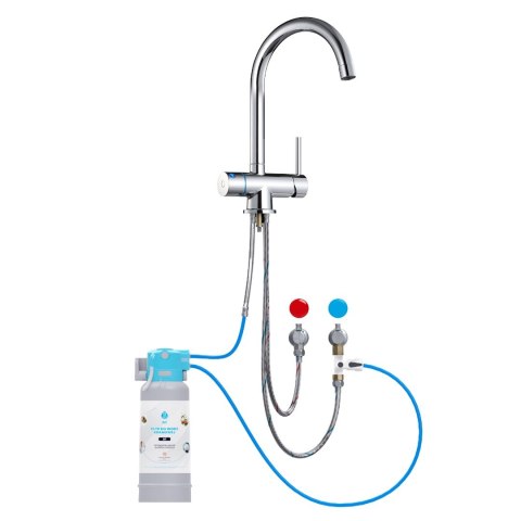 System filtrujący wodę kranową Dafi Flow Comfort D-1 z baterią trójdrożną VITO (chrom) System filtrujący wodę kranową Dafi Flow Comfort D-1 z baterią trójdrożną VITO (chrom)