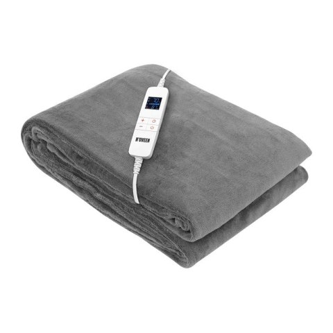 Koc elektryczny Noveen EB650 Grey super miękki 180x130cm Koc elektryczny Noveen EB650 Grey super miękki 180x130cm