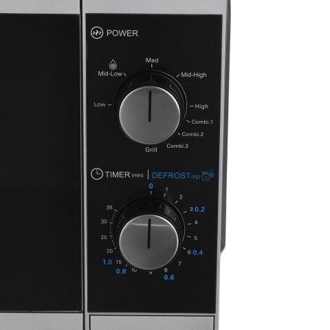 Kuchenka mikrofalowa SHARP YC-MG01E-S (800W; 20l; kolor srebrny) Kuchenka mikrofalowa SHARP YC-MG01E-S (800W; 20l; kolor srebrny)