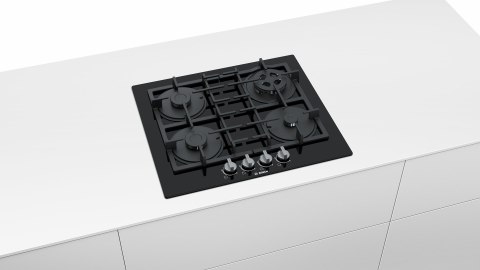 Płyta gazowa BOSCH PNP6B6B90 (4 pola grzejne; kolor czarny) Płyta gazowa BOSCH PNP6B6B90 (4 pola grzejne; kolor czarny)