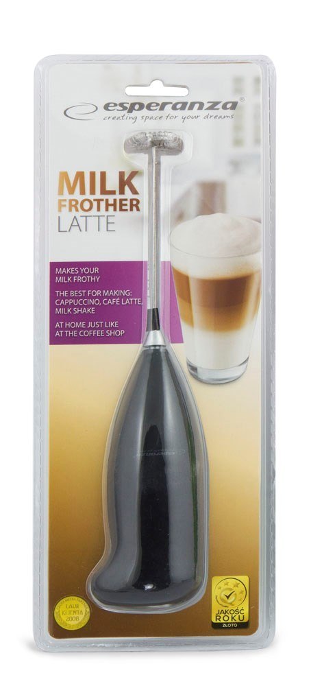 Spieniacz do mleka Esperanza Latte EKF001K (kolor czarny) Spieniacz do mleka Esperanza Latte EKF001K (kolor czarny)