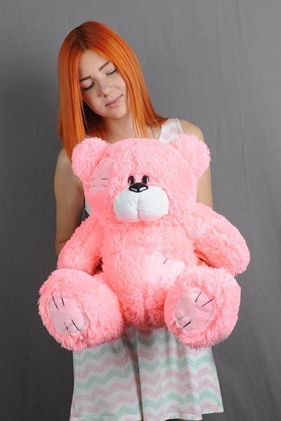 Miś TEDDY 60cm różowy Miś TEDDY 60cm różowy