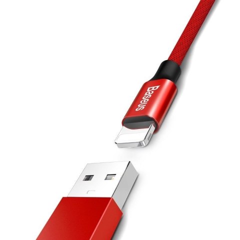 Kabel Baseus Yiven CALYW-A09 (USB 2.0 - Lightning ; 1,8m; kolor czerwony) Kabel Baseus Yiven CALYW-A09 (USB 2.0 - Lightning ; 1,8m; kolor czerwony)