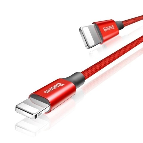 Kabel Baseus Yiven CALYW-A09 (USB 2.0 - Lightning ; 1,8m; kolor czerwony) Kabel Baseus Yiven CALYW-A09 (USB 2.0 - Lightning ; 1,8m; kolor czerwony)