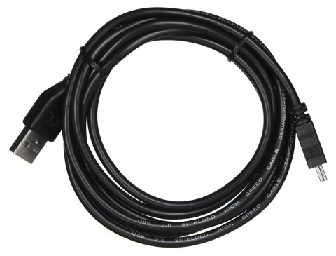 Kabel GEMBIRD CCP-USB2-AM5P-6 (USB M - Mini USB M; 1,8m; kolor czarny) Kabel GEMBIRD CCP-USB2-AM5P-6 (USB M - Mini USB M; 1,8m; kolor czarny)