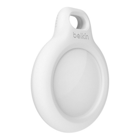 BELKIN AIRTAG HOLDER ETUI Z KÓŁKIEM - BIAŁE BELKIN AIRTAG HOLDER ETUI Z KÓŁKIEM - BIAŁE