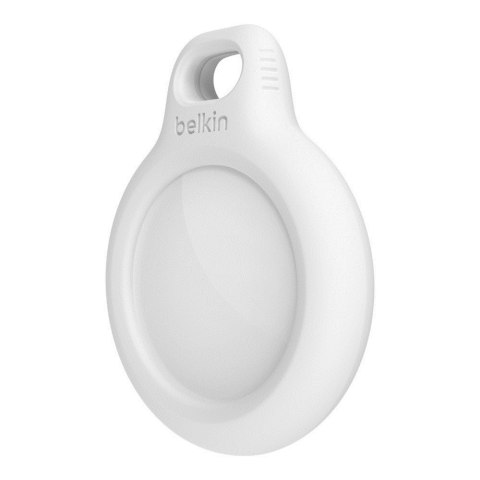 BELKIN AIRTAG HOLDER ETUI Z KÓŁKIEM - BIAŁE BELKIN AIRTAG HOLDER ETUI Z KÓŁKIEM - BIAŁE