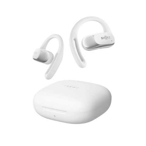 Słuchawki bezprzewodowe Shokz OpenFit Air White Słuchawki bezprzewodowe Shokz OpenFit Air White