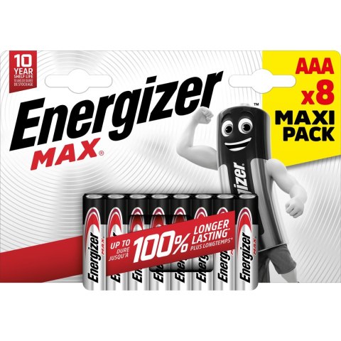 ENERGIZER BATERIE MAX AAA LR03 /8 ECO ENERGIZER BATERIE MAX AAA LR03 /8 ECO