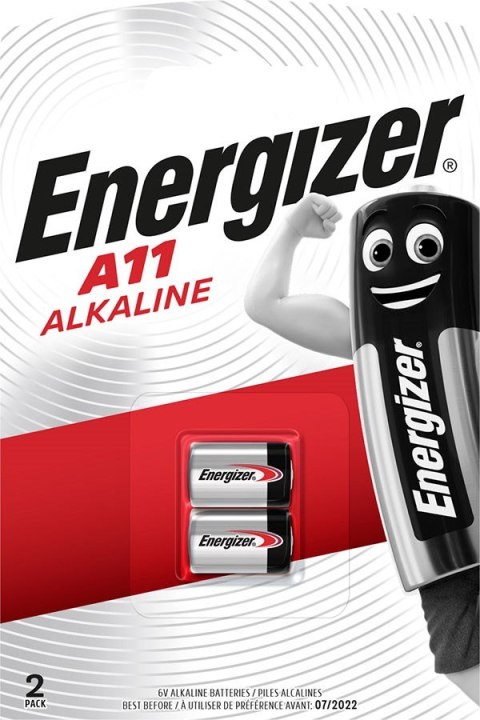ENERGIZER BATERIE SPECJALISTYCZNE ALKALINE E 11A A11 6V 2 SZTUKI ENERGIZER BATERIE SPECJALISTYCZNE ALKALINE E 11A A11 6V 2 SZTUKI