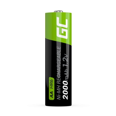 GREEN CELL AKUMULATORKI PALUSZKI 2X AA R6 2000MAH GREEN CELL AKUMULATORKI PALUSZKI 2X AA R6 2000MAH