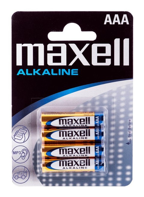 MAXELL Bateria alkaliczna LR03, 4 szt. MAXELL Bateria alkaliczna LR03, 4 szt.