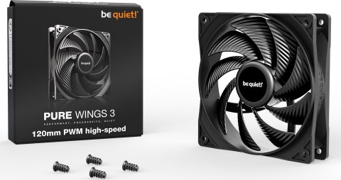 Wentylator BE QUIET! PURE WINGS 3 120mm PWM high-speed Wentylator BE QUIET! PURE WINGS 3 120mm PWM high-speed