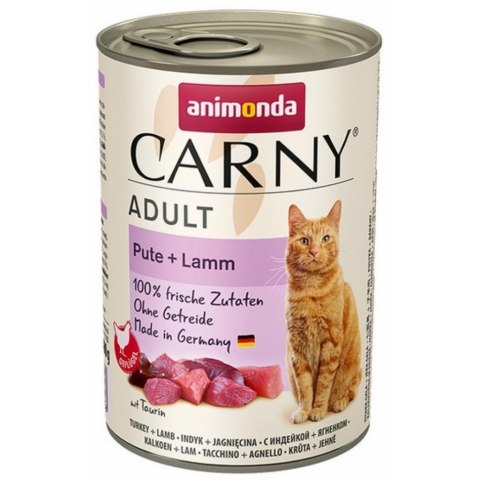 ANIMONDA Cat Carny Adult Indyk z jagnięciną - mokra karma dla kota - 400 g ANIMONDA Cat Carny Adult Indyk z jagnięciną - mokra karma dla kota - 400 g