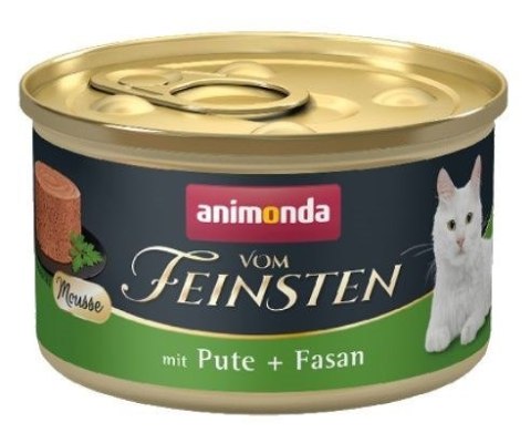 ANIMONDA Vom Feinsten Mus Indyk i bażant 85g ANIMONDA Vom Feinsten Mus Indyk i bażant 85g