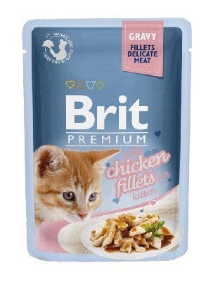 BRIT Premium with Chicken Fillets - mokra karma dla kota - 85 g BRIT Premium with Chicken Fillets - mokra karma dla kota - 85 g