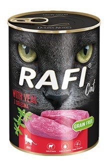 DOLINA NOTECI Rafi Cat Adult z cielęciną - mokra karma dla kota - 400 g DOLINA NOTECI Rafi Cat Adult z cielęciną - mokra karma dla kota - 400 g