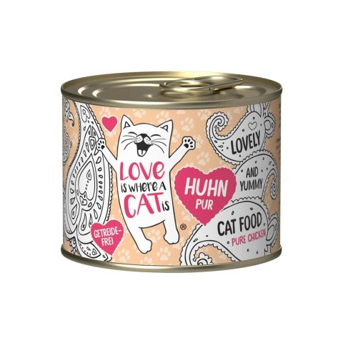 Love is where a cat is® z czystym kurczakiem 200g Love is where a cat is® z czystym kurczakiem 200g
