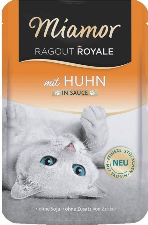 MIAMOR Ragout Royal Kurczak w sosie 100g dla kota MIAMOR Ragout Royal Kurczak w sosie 100g dla kota