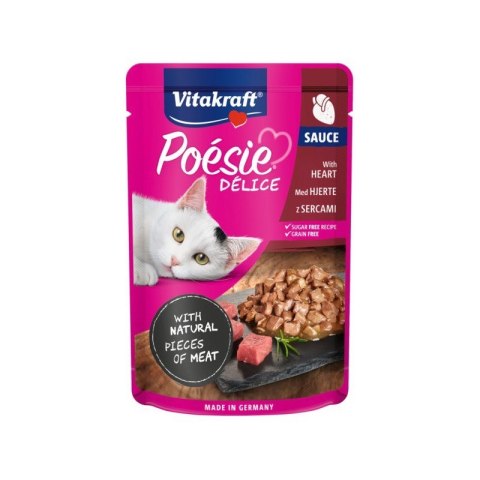 VITAKRAFT POESIE DELICE serca dla kota 85g VITAKRAFT POESIE DELICE serca dla kota 85g