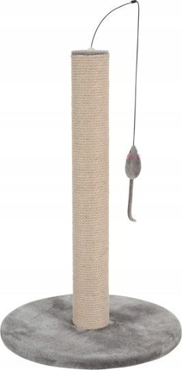 ZOLUX Drapak sizal słupek z zabawką 63cm kol. szary ZOLUX Drapak sizal słupek z zabawką 63cm kol. szary
